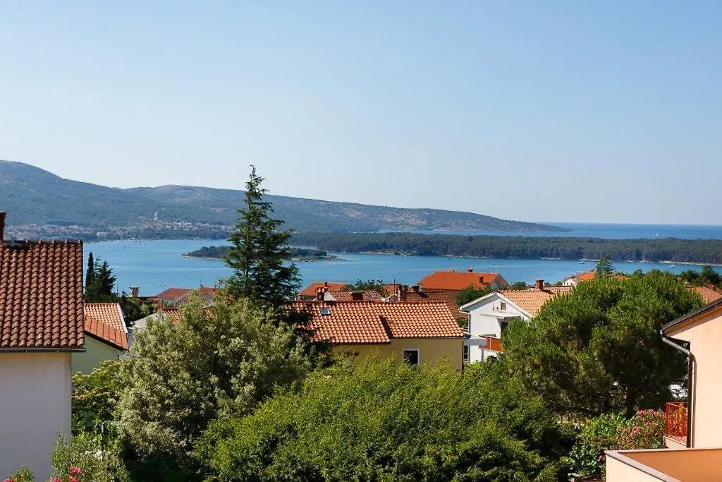 דירה Kornić Apartmani Braut-Studio-Andrea 1 With Beautiful Sea View